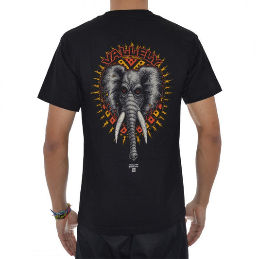 T-Shirt Powell Peralta Mike Vallely Elephant II Preto
