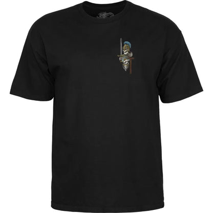 Powell Peralta Dan Corrigan Chess Skulls T-Shirt - Black