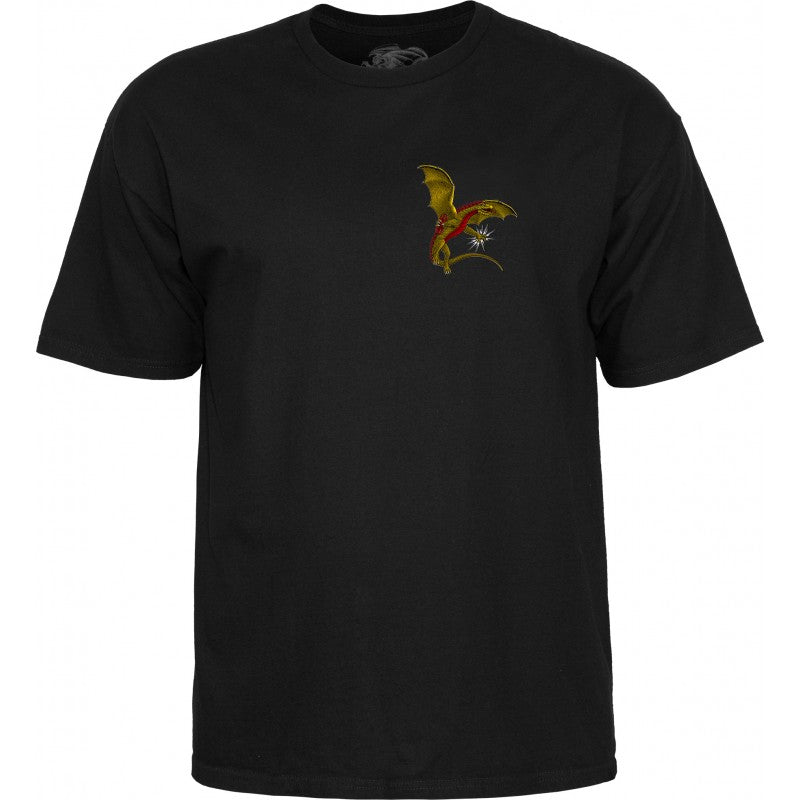 T-Shirt Powell Peralta Dragon Logo - Black