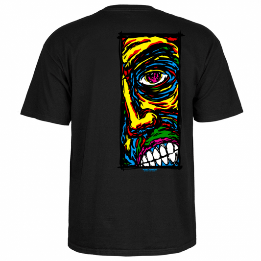 T-Shirt Powell Peralta Lance Conklin Face - Black
