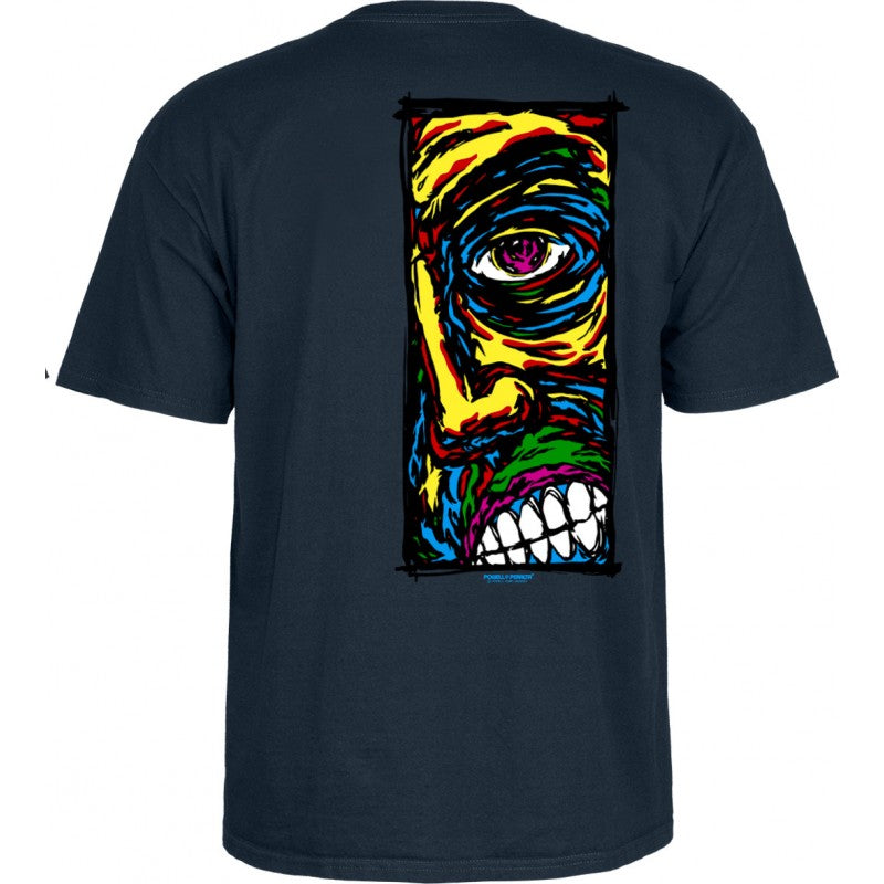 T-Shirt Powell Peralta Lance Conklin Face - Navy