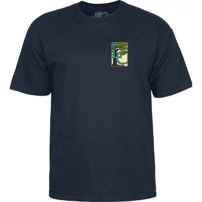 T-Shirt Powell Peralta Lance Conklin Face - Navy