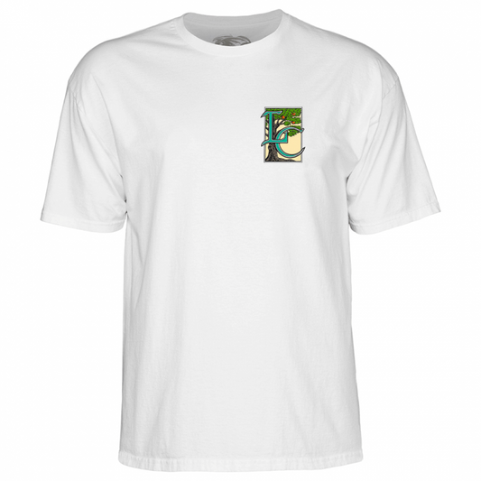 T-Shirt Powell Peralta Lance Conklin Face - White