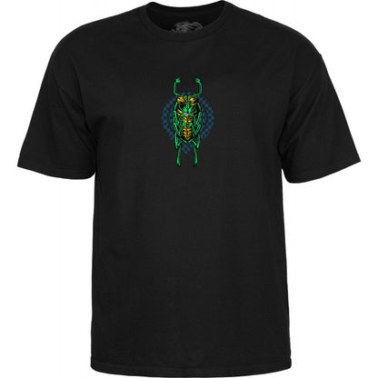 T-Shirt Powell Peralta Mike Vallely Bug - Black