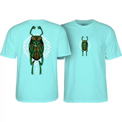 T-Shirt Powell Peralta Mike Vallely Bug - Celadon
