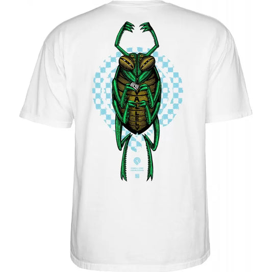 Powell Peralta Mike Vallely Bug T-Shirt - White