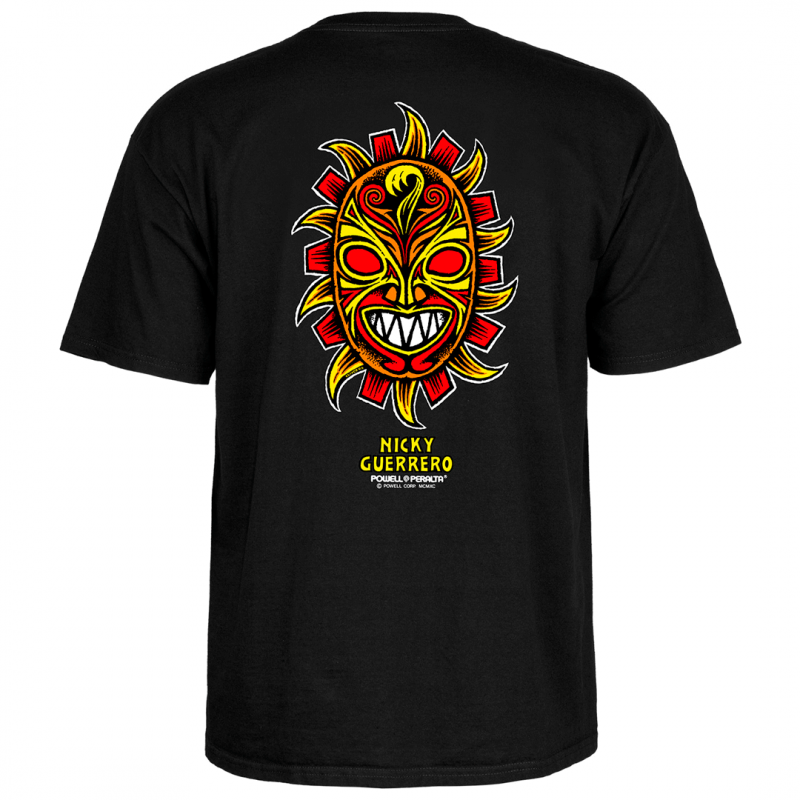 T-Shirt Powell Peralta Nicky Guerrero Mask - Black