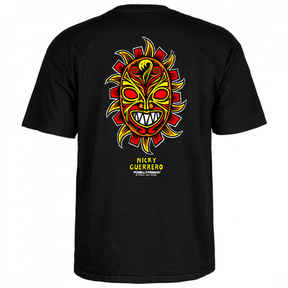 T-Shirt Powell Peralta Nicky Guerrero Mask - Black