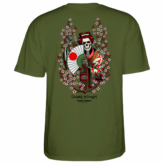 T-Shirt Powell Peralta Sakura Yosozumi Samurai - Military Green