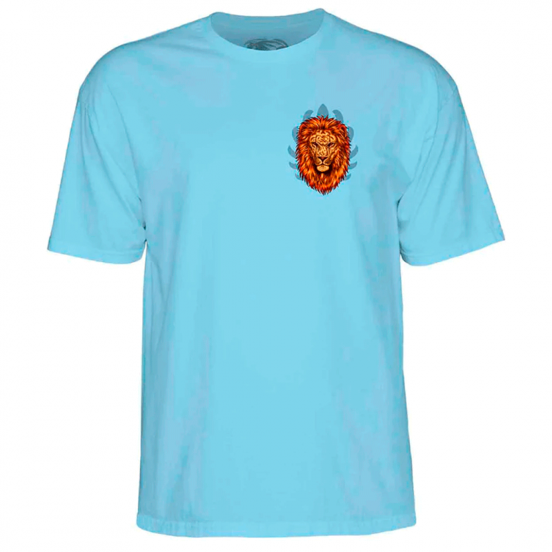 T-Shirt Powell Peralta Salman Agah Lion - Powder Blue