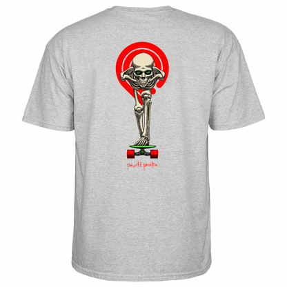 T-Shirt Powell Peralta Tucking Skeleton - Athletic Heather