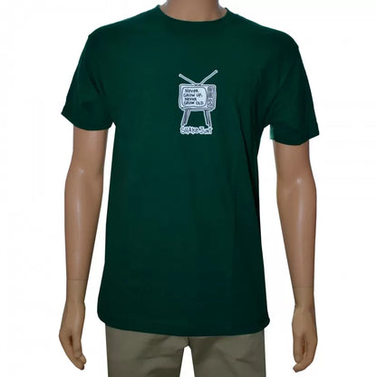 Shake Together Never Grow Up T-Shirt - Dark Green