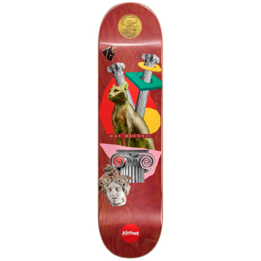 Almost Max Geronzi Relics R7 Skateboard Deck 8.375"