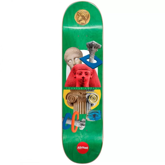 Almost Youness Amrani Relics Green R7 Skateboard Deck 8.0"