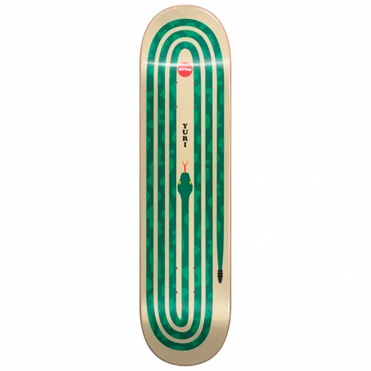 Almost Yuri Facchini Snake Pit Green R7 Skateboard Deck 8.375"
