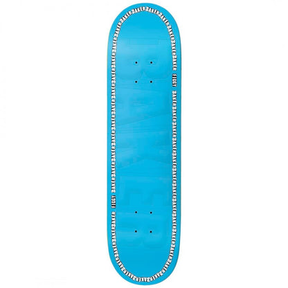 Baker Justin 'Figgy' Figueroa Edge Blue Embossed Skateboard Deck 8.38"