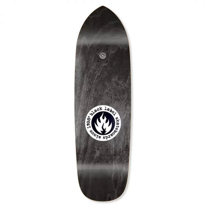 Black Label Jason Adams Curb Shark Blue Skateboard Deck 9.5"