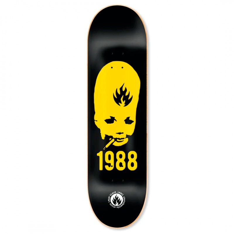 Black Label Thumbhead Skateboard Deck 8.5"