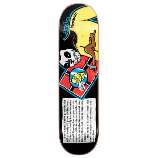 Blind Jordan Maxham Moral Law Super Sap Skateboard Deck 8.5"