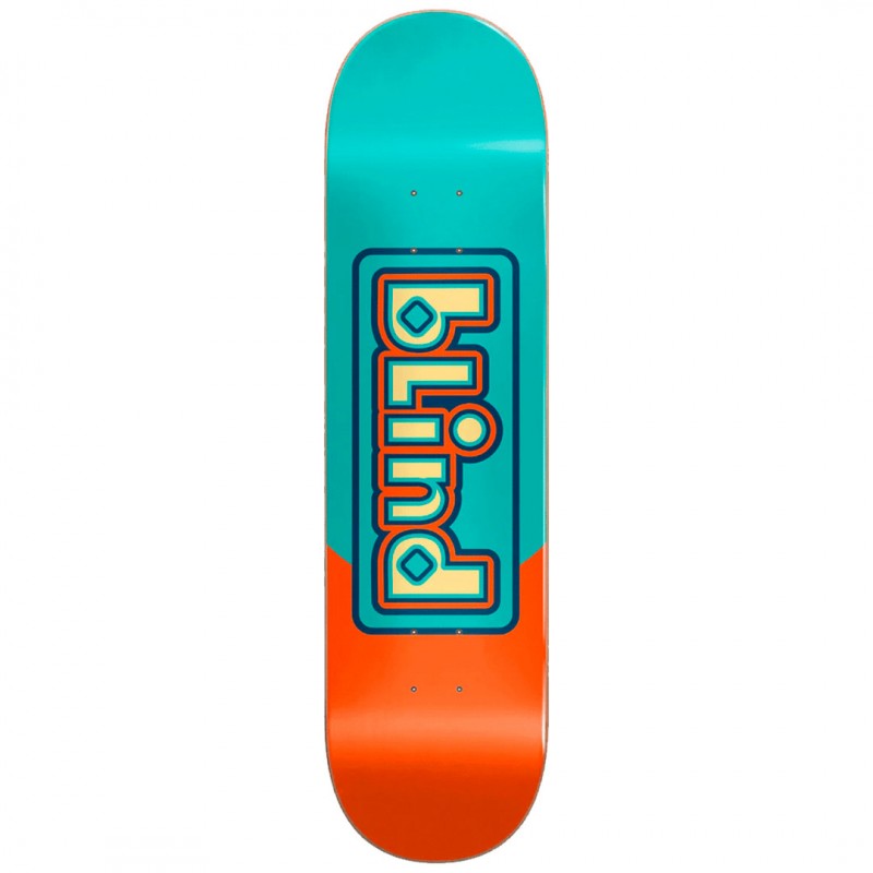 Blind Ringer Red Teal Skateboard Deck - 8.0"