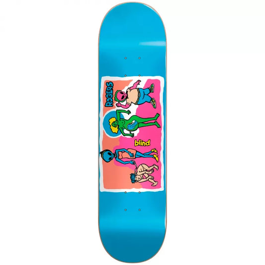 Blind TJ Rogers Color Portrait Super Sap Skateboard Deck 8.25"
