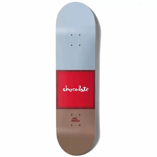 Chocolate Erik Herrera Red Square Skateboard Deck 8.5"