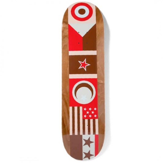 Chocolate Jordan Trahan Flags Skateboard Deck 8.5"