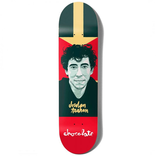 Chocolate Jordan Trahan Portrait Skateboard Deck 8.25"
