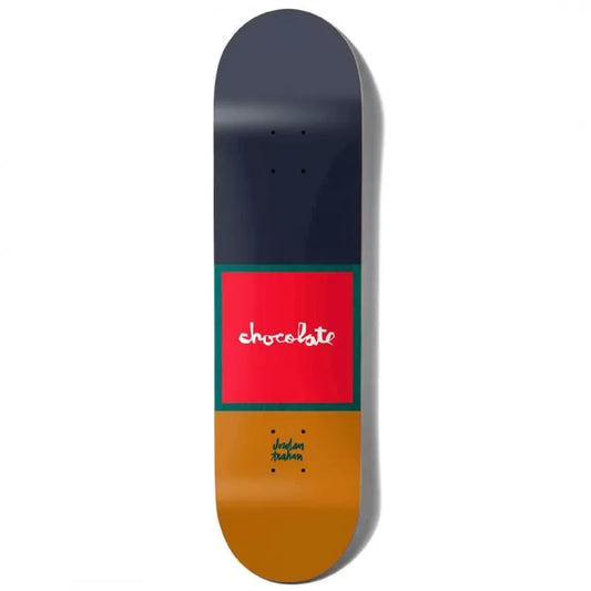 Chocolate Jordan Trahan Red Square Skateboard Deck 8.375"