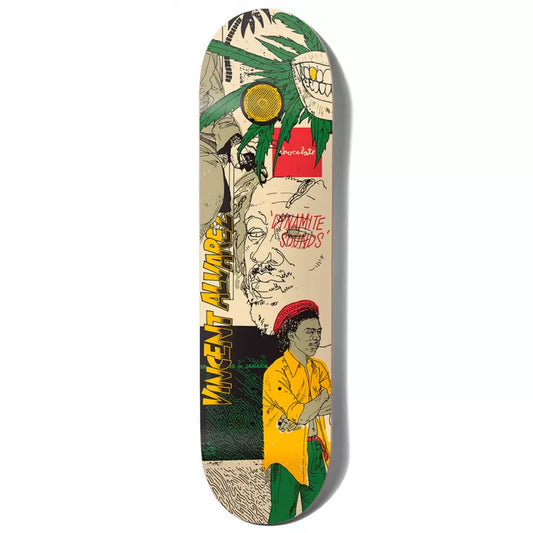 Chocolate Vincent Alvarez Sound System Skateboard Deck 8.25"