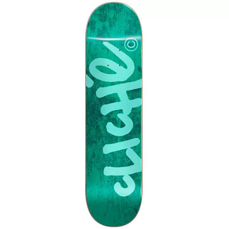 Cliché Handwritten Mint Skateboard Deck 8.0"