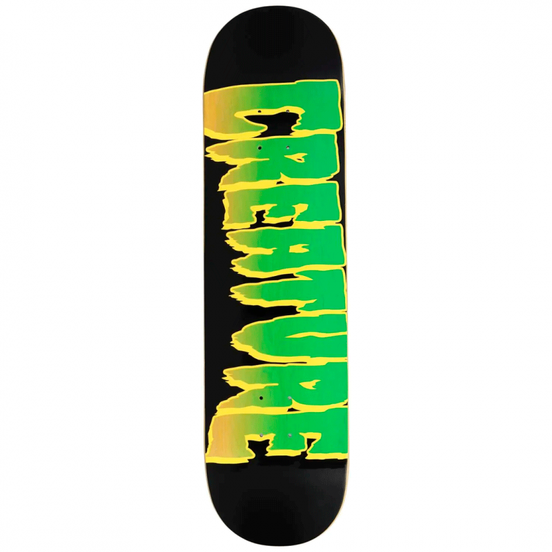 Creature Logo Outline Stumps Skateboard Deck 8.25"