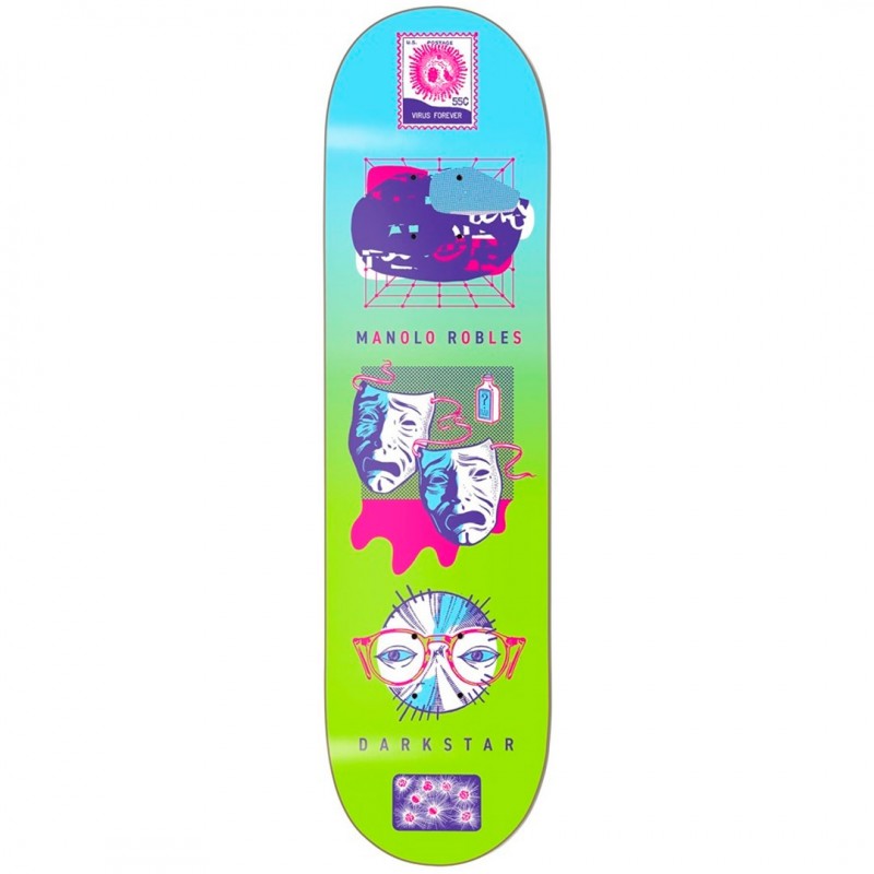 Darkstar Manolo Robles New Abnormal Skateboard Deck 8.0"