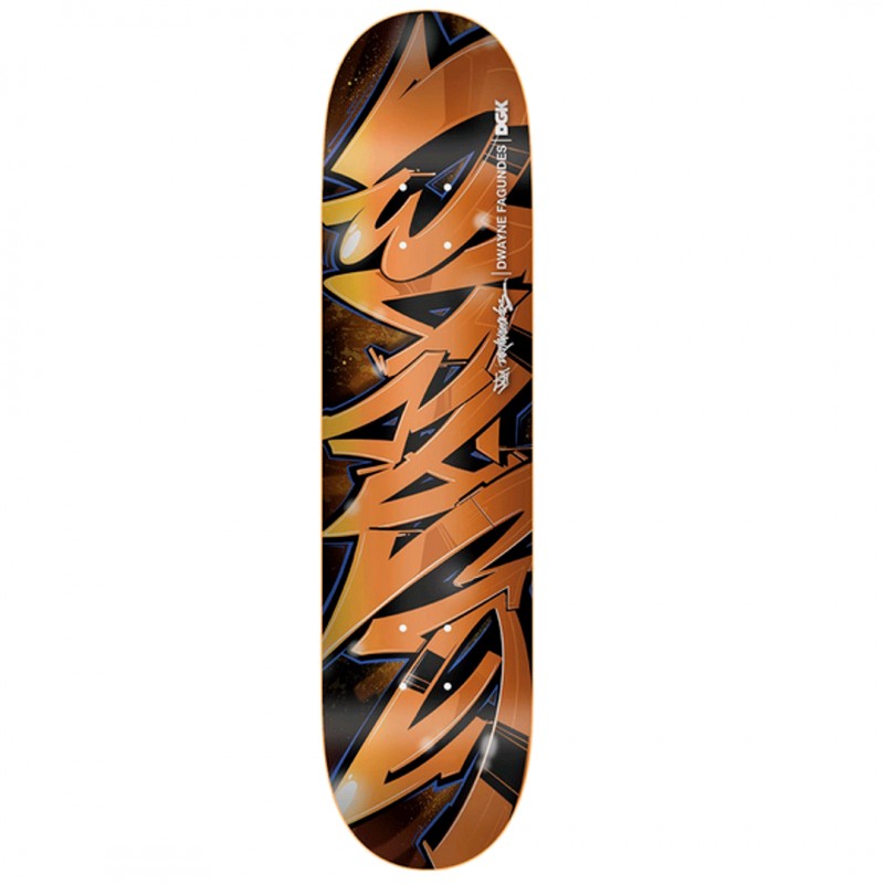 DGK x MDR Dwayne Fagundes Skateboard Deck 7.9"