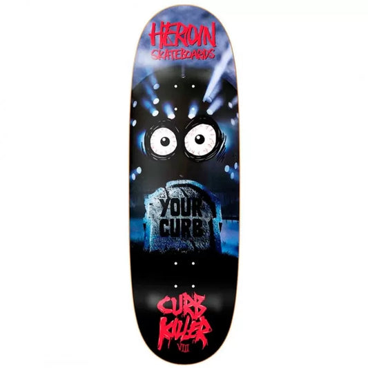 Heroin Curb Killer 8 Skateboard Deck 10 "