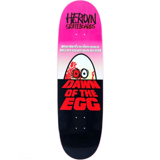 Heroin Dawn Of The Egg Skateboard Deck 9.4"