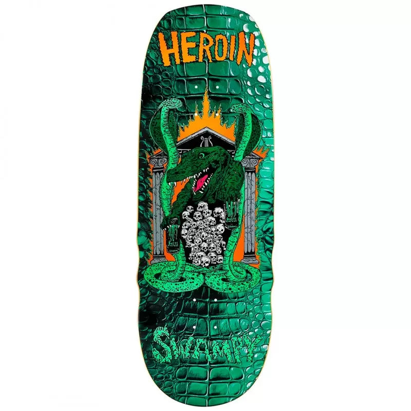 Heroin Swampy Knock Off Skateboard Deck 10.6"
