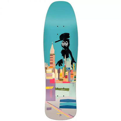 Krooked Ray Barbee Natas Art Skateboard Deck 9.5"