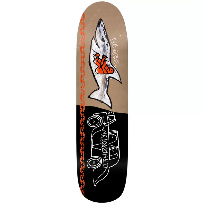 Krooked Ronnie Sandoval Chase Skateboard Deck 8.25"