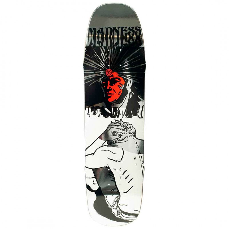 Madness Breakdown Silver R7 Skateboard Deck 8.25"