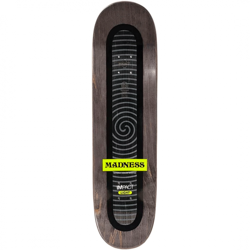 Madness Clay Kreiner Masked Holographic Impact Light Skateboard Deck 8.25"