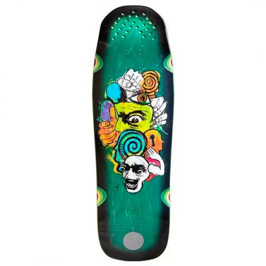 Madness Fit Blunt Green R7 Skateboard Deck 10.0"
