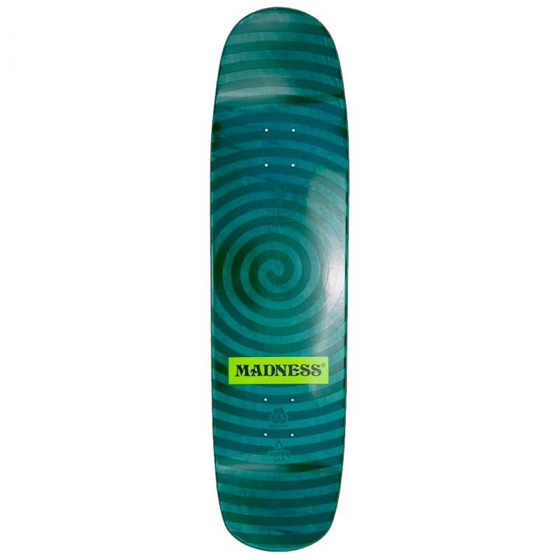 Madness Personalities White Super Sap Skateboard Deck 8.375 "