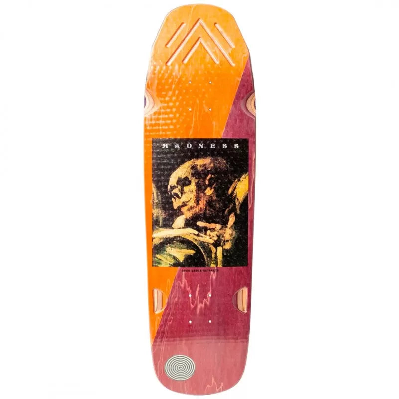 Madness Wrath Orange Skateboard Deck 9.0"
