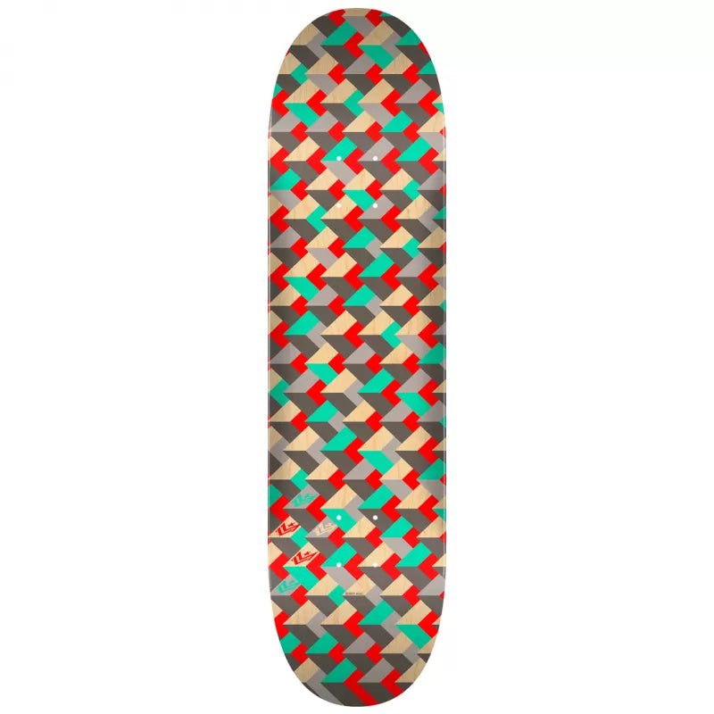Mini Logo Pattern Grate Skateboard Deck 7.75"