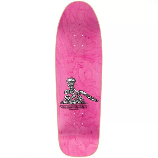 New Deal Andy Howell Hippies Pink Skateboard Deck 9.375"
