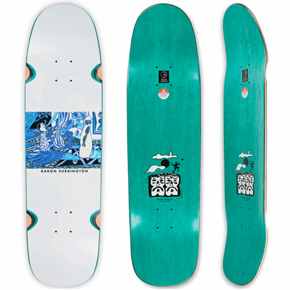 Polar Aaron Herrington Serenade Wheel Well P9 Skateboard Deck 8.625"
