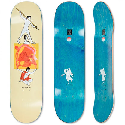 Polar Nick Boserio Family Cream Skateboard Deck 8.375"