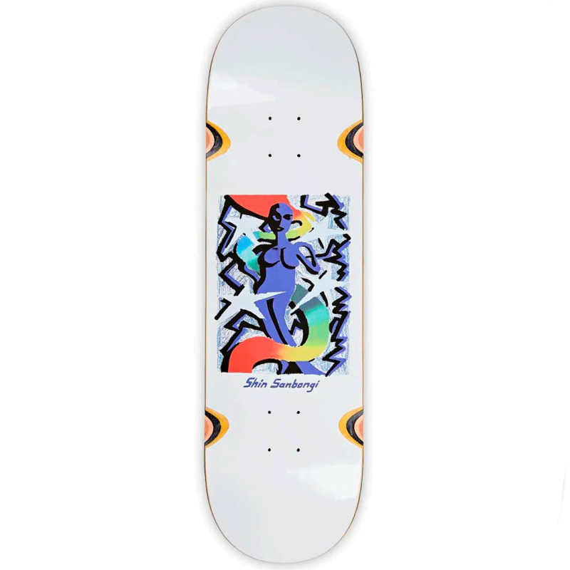 Polar Shin Sanbongi Queen Wheel Well Skateboard Deck 9.0"