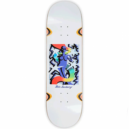 Polar Shin Sanbongi Queen Wheel Well Skateboard Deck 9.0"